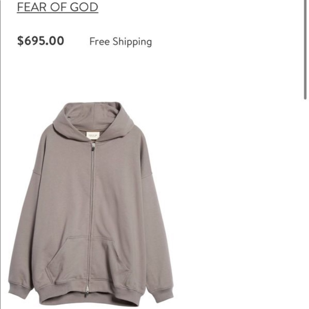 Fear Of God Everyday Oversized Hoodie MENS